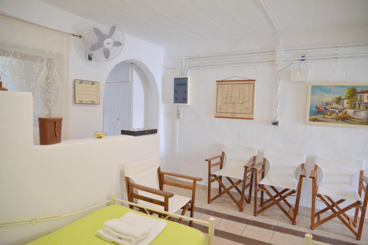 Milos Apartments Kardapis Ground Floor Klima  Екстериор снимка