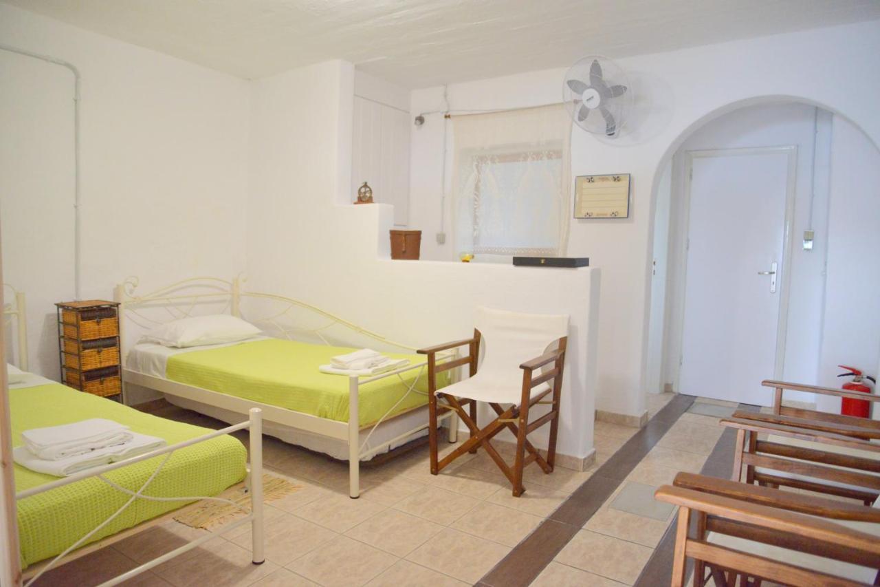 Milos Apartments Kardapis Ground Floor Klima  Екстериор снимка