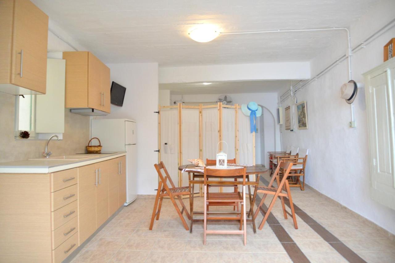 Milos Apartments Kardapis Ground Floor Klima  Екстериор снимка