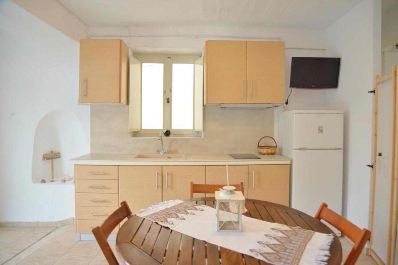 Milos Apartments Kardapis Ground Floor Klima  Екстериор снимка